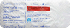 Primiwal 2/25 Mg Tablet 10